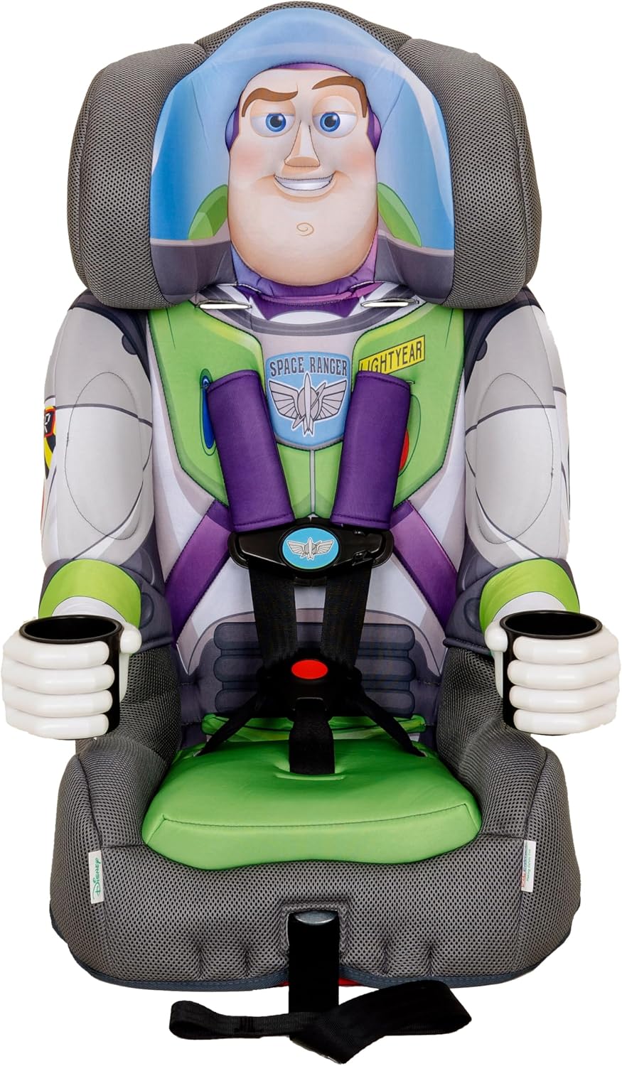 KidsEmbrace 2-in-1 Car Seat | Forward-Facing Harness (26.5–65 lbs) & Booster Mode (40–100 lbs) | Latch | Premium Fit with Multi-Position Headrest, Harness & Recline