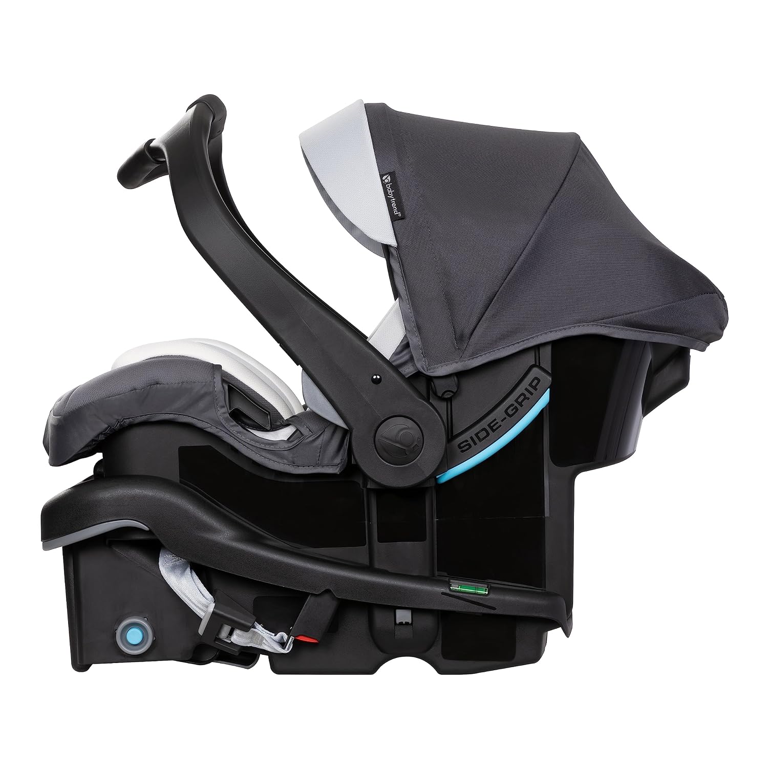 Baby Trend Secure-Lift Infant Car Seat, Dash Grey – Compact Lightweight Carrier, Infant Comfort Cushioning, Adjustable Harness Fit