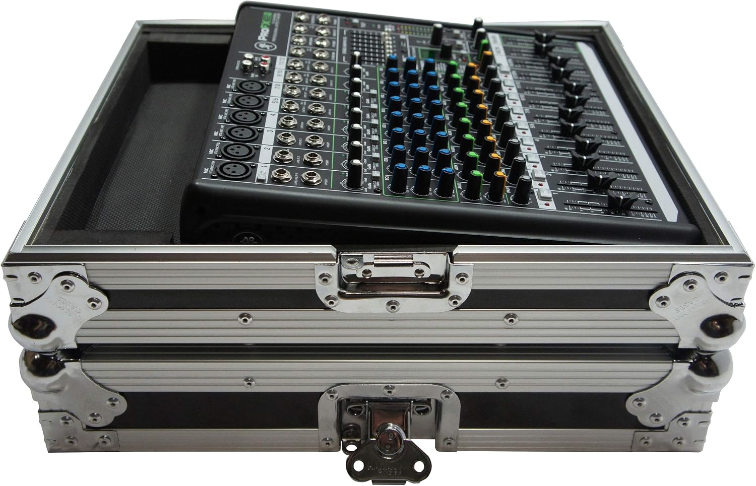 Harmony Audio Cases HCPROFX12V2-1 Compatible with Mackie PROFX12V2 Mixer Flight Transport Road Custom Case