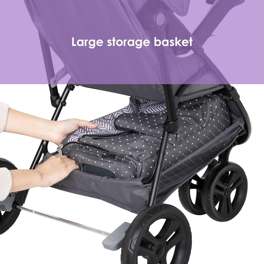 Baby Trend Venture 3-Wheel Stroller Travel System, Stellar Grey