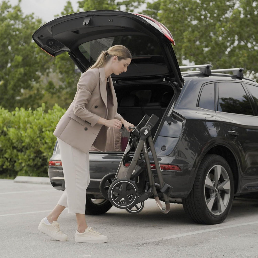 Maxi-Cosi Zelia™ Luxe 5-in-1 Modular - Baby Travel System Car Seat and Stroller, Infant Car Seat and Stroller Combo, Baby Car Seat and Stroller Combo in New Hope Grey