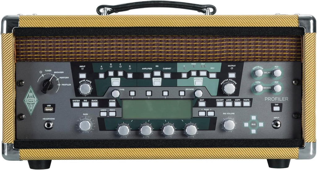 Gator Cases Retro Series Vintage Amp Rack Case; 4U Tweed (GR-RETRORACK-4TW)