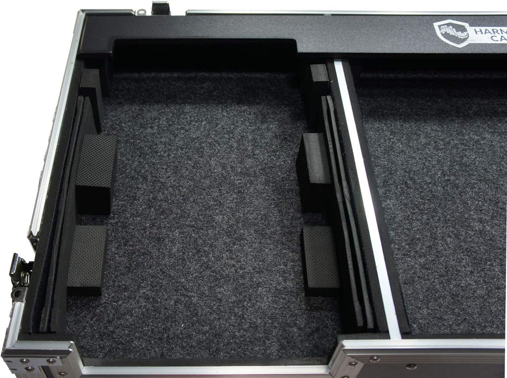 Harmony Audio HCCDJDJM2KW Coffin Flight DJ Custom Case Compatible with Pioneer DJM-2000 & CDJ-2000