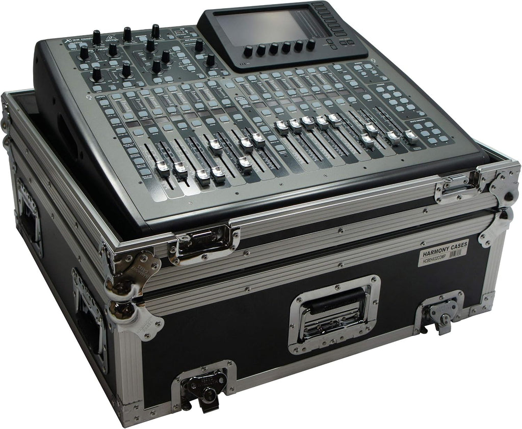 Harmony Audio HCBEHX32COMP Flight Transport Road Custom Case Compatible with Behringer X32 Compact