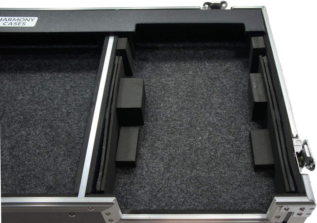 Harmony Audio HCCDJDJM2KW Coffin Flight DJ Custom Case Compatible with Pioneer DJM-2000 & CDJ-2000