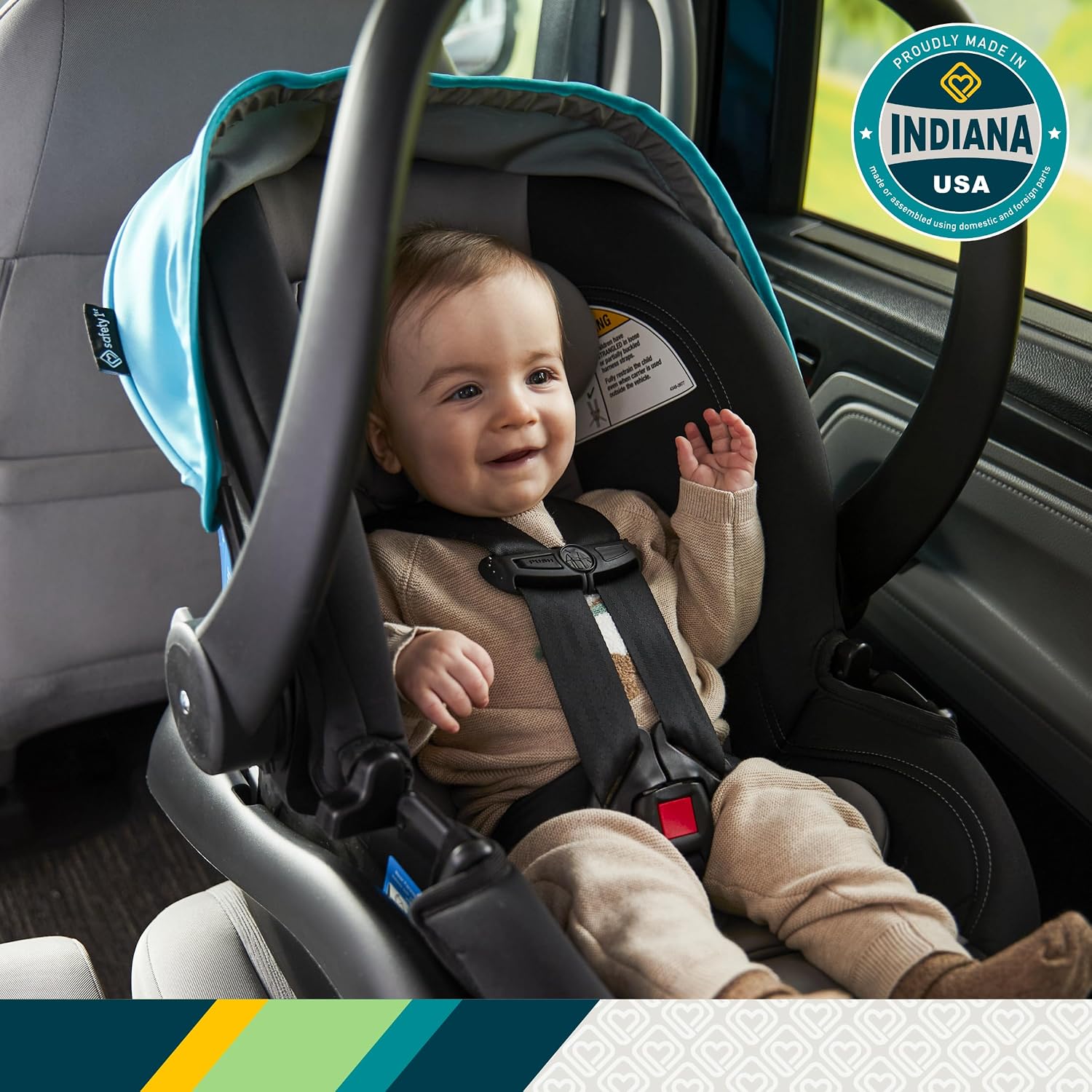 Safety 1st OnBoard FLX Infant Car Seat, Lake Blue 2