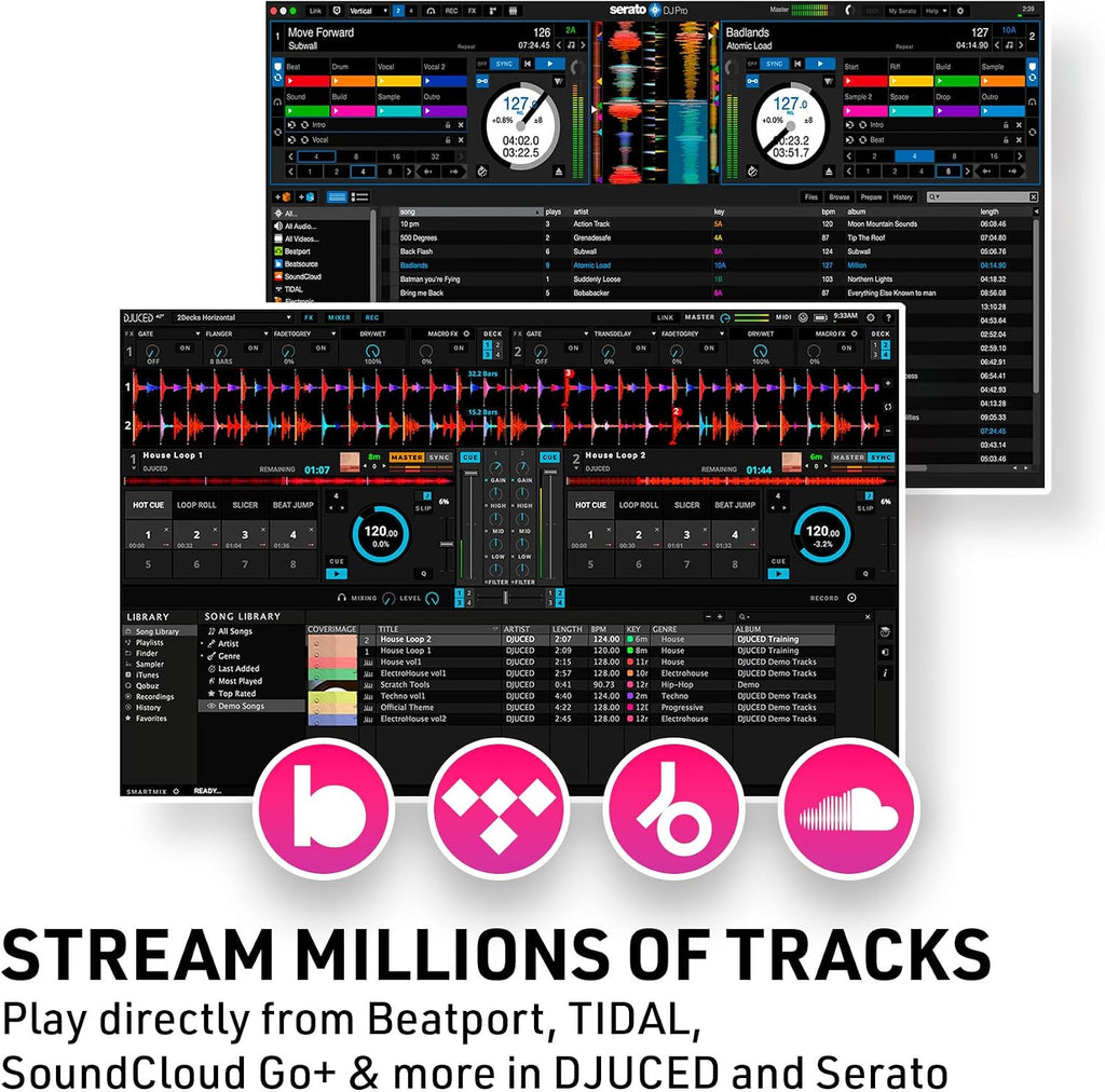 Hercules DJControl Inpulse 200 MK3 – Ideal DJ Controller to Start DJing – Software and Tutorials Included – Spotify and Apple Music streaming with Serato DJ Lite