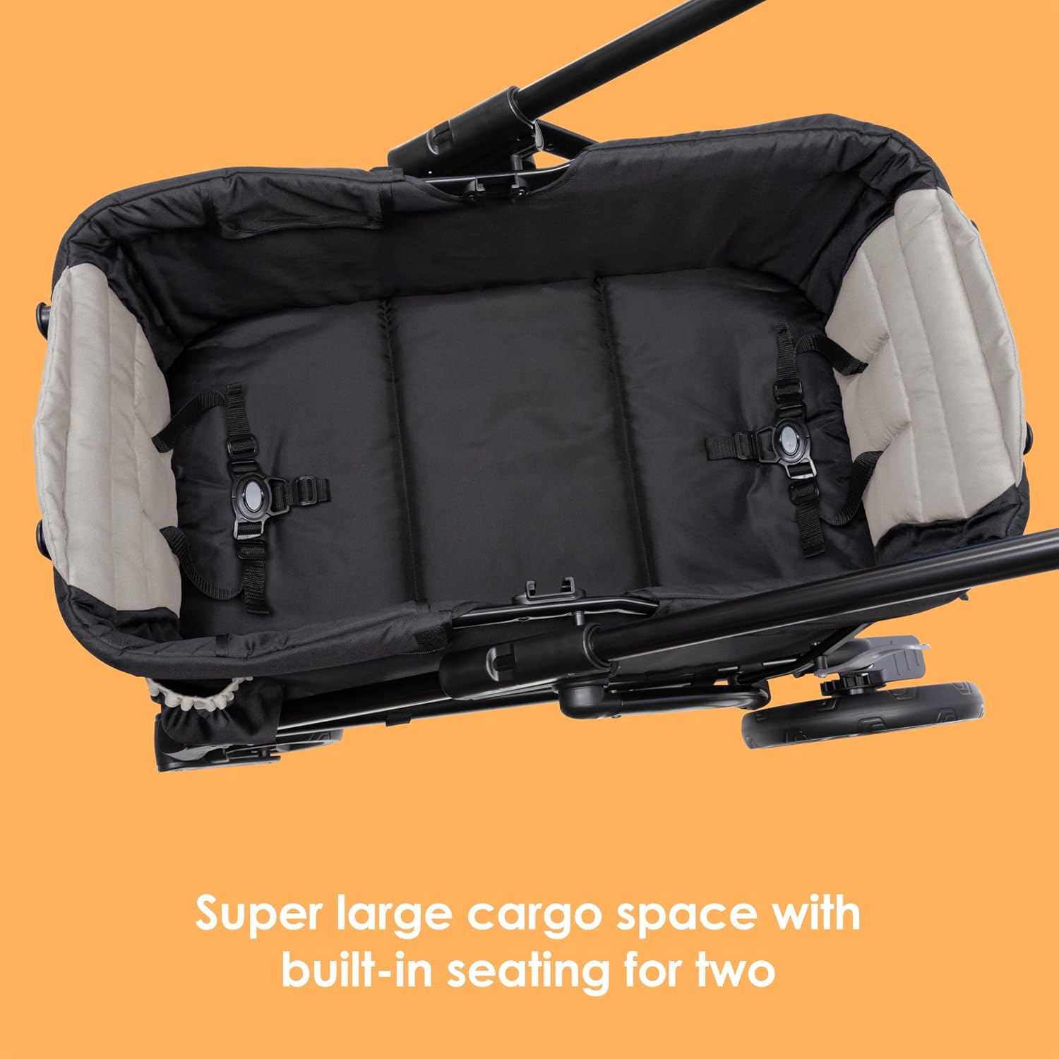 Baby Trend Navigator 2-in-1 Stroller Wagon, Desert Tan