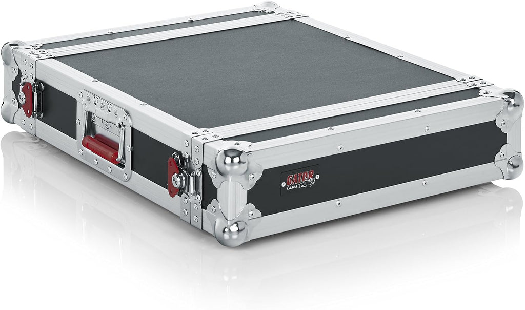 Gator Cases G-Tour Series Audio Road Rack with Heavy-Duty Tour Grade Hardware, 17' Rackable Depth, 2U Rack Space (G-Tour 2U)