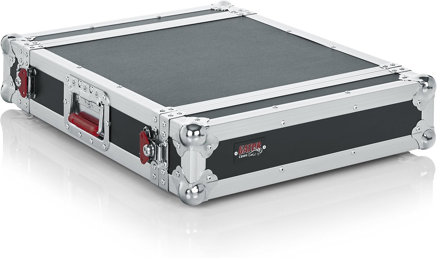 Gator Cases G-Tour Series Audio Road Rack with Heavy-Duty Tour Grade Hardware, 17' Rackable Depth, 2U Rack Space (G-Tour 2U)