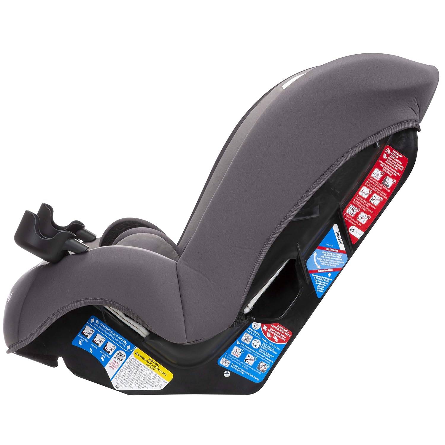 Safety 1st Jive 2-in-1 Convertible Car Seat, Rear Facing Car Seats for Babies (5-40 lbs, 19-40'), Forward Facing Carseat for Toddlers (22-65 lbs, 29-49'), Night Horizon