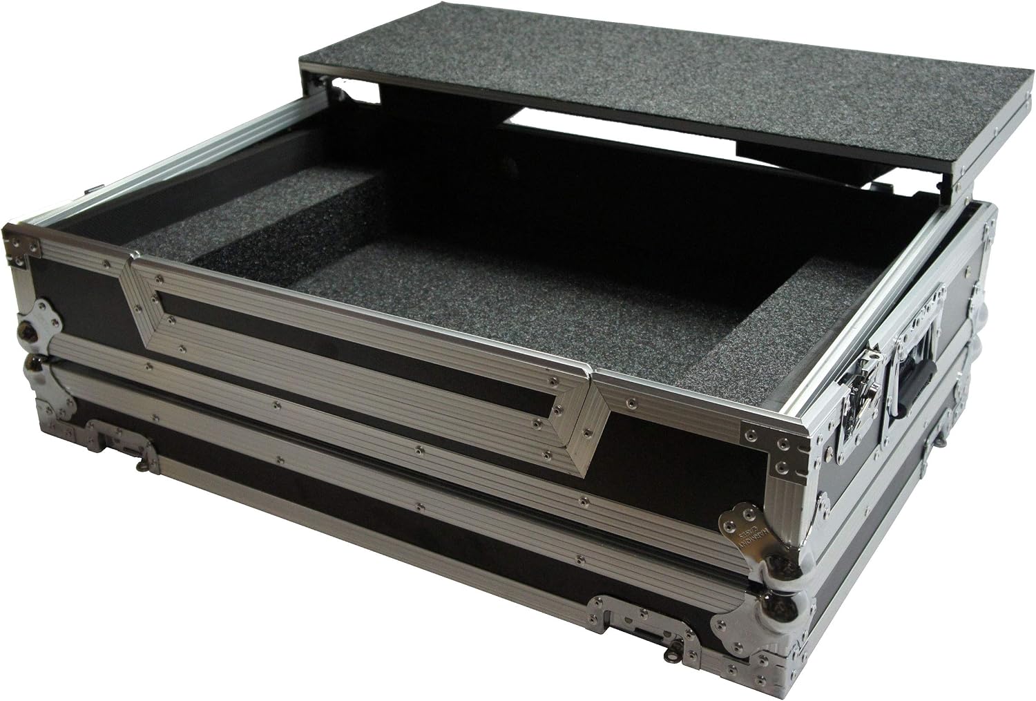 Harmony Audio HCMCX8000LT Flight Glide Laptop Stand DJ Custom Case Compatible with Denon MCX8000