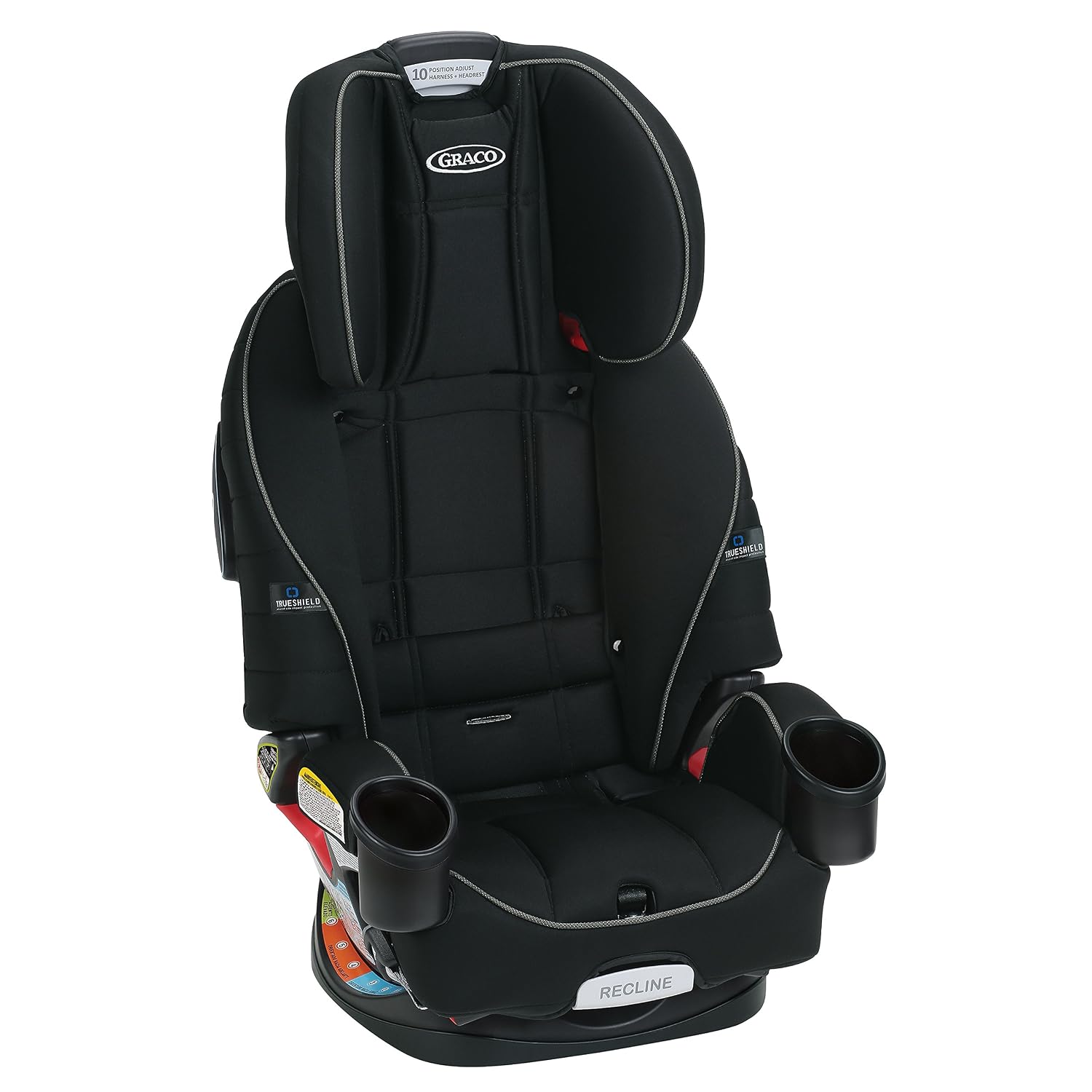 Graco 4Ever 4 in 1 Car Seat, Featuring TrueShield Side Impact Technology, Adjustable Harness System, Ideal for Newborns, Infants, Toddlers & Kids