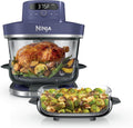 Ninja Crispi Pro 6-in-1 Glass Air Fryer | 450°F, Nontoxic, 6qt & 2.5qt Containers & Lids | Microwave, Freezer, Dishwasher Safe | Max Crisp, Air Fry, Bake, Roast, Recrisp, Dehydrate |Amethyst, AS101PU1