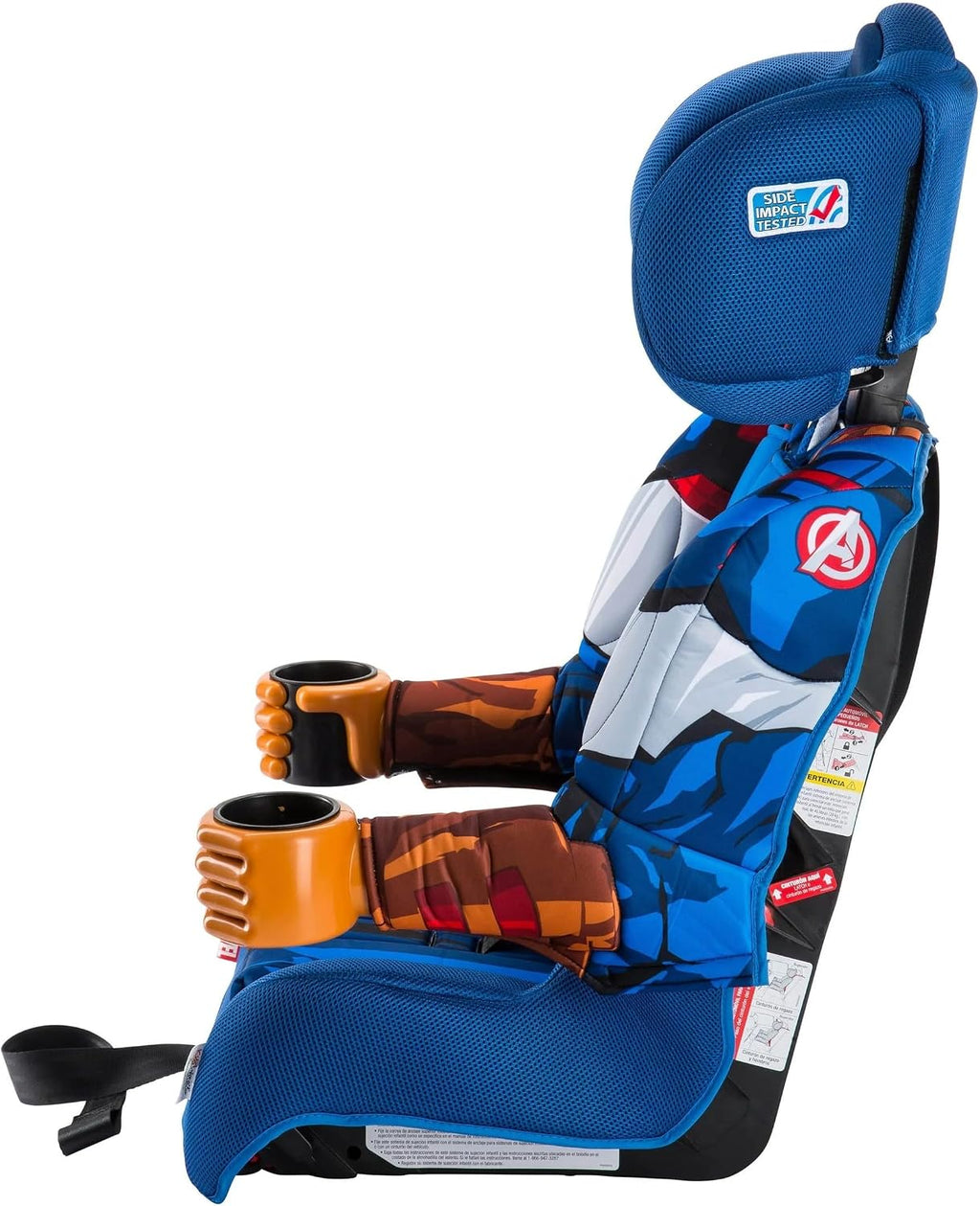 KidsEmbrace 2-in-1 Car Seat | Forward-Facing Harness (26.5–65 lbs) & Booster Mode (40–100 lbs) | Latch | Premium Fit with Multi-Position Headrest, Harness & Recline