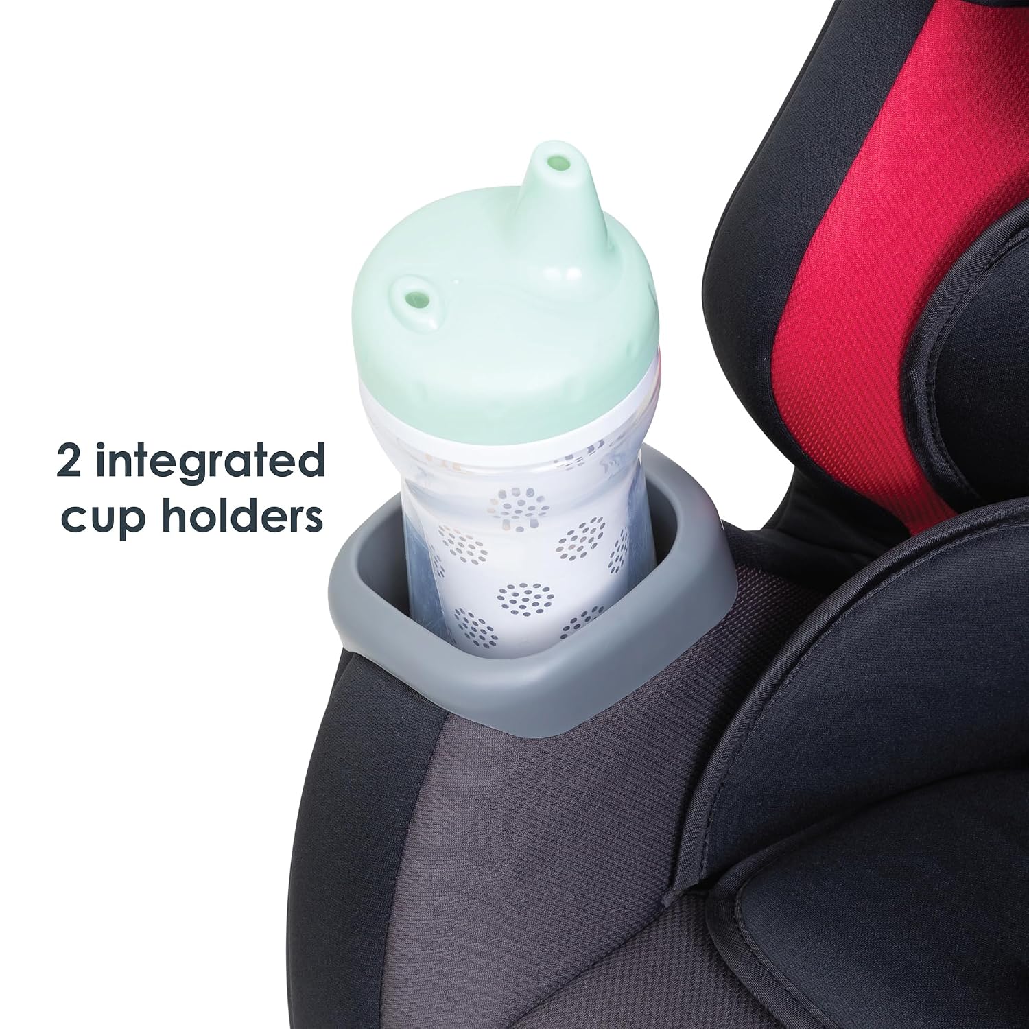 Baby Trend Cover Me™ 4-in-1 Convertible Car Seat, Scooter – Built-in Canopy, 4-Stage Growth System, Plush Comfort Padding, Multi-Position Recline
