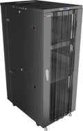 Sysracks 37U Server Rack Cabinet, 39' Deep 19' Floor Standing Enclosed Network Rack for Home Lab, NAS, UPS & AV Gear, Vented Doors, 4 Fans, PDU, Shelf, 1600 lb Capacity