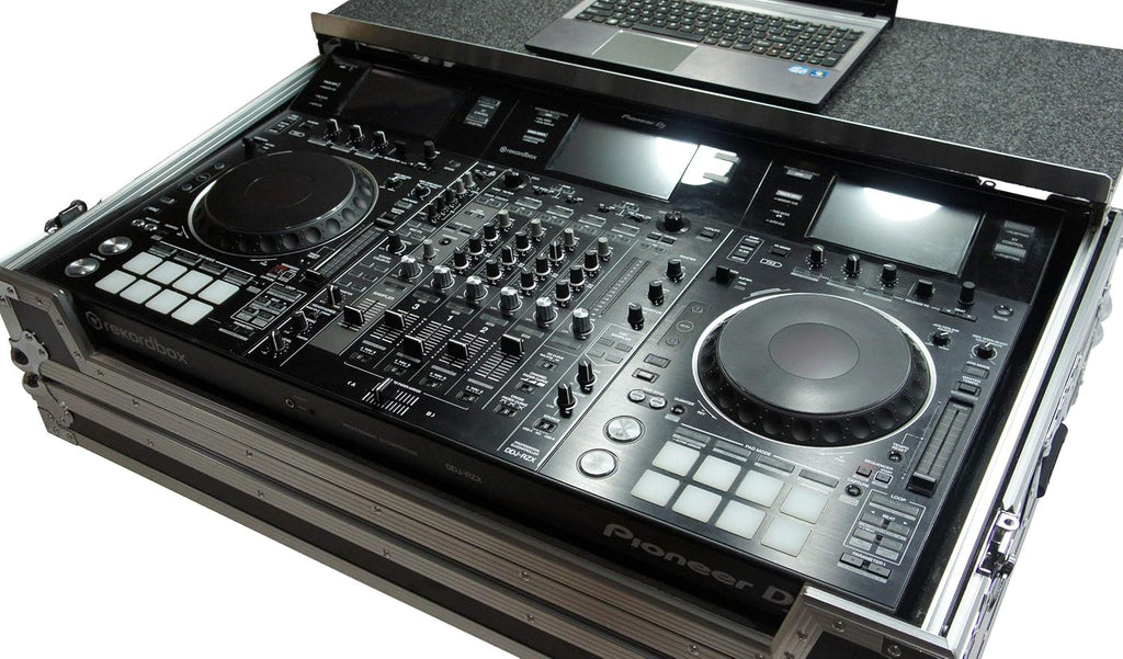 Harmony Audio HCDDJRZXLT Flight Glide Laptop Stand DJ Custom Case Compatible with Pioneer DDJ-RZX