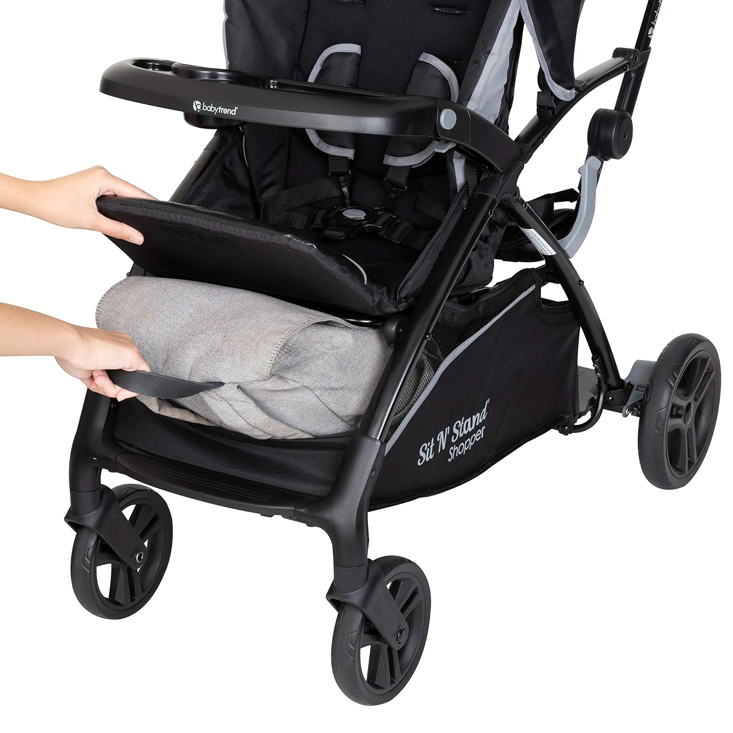 Baby Trend Sit N' Stand® 5-in-1 Shopper Stroller, Kona