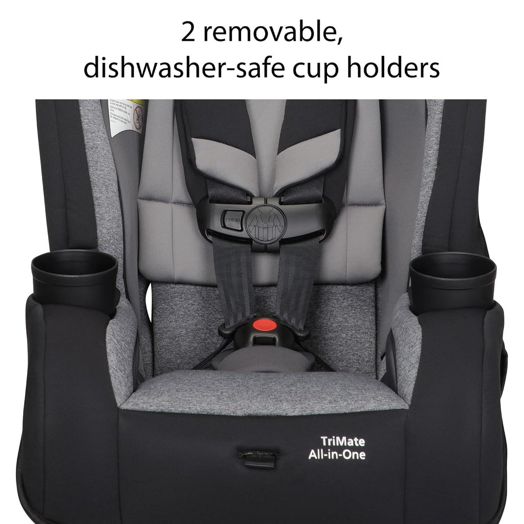 Safety 1st Convertible Car Seat, Convert from Rear to Forward Facing and Belt-Positioning Booster, High Street, From Birth to Age 10, TriMate
