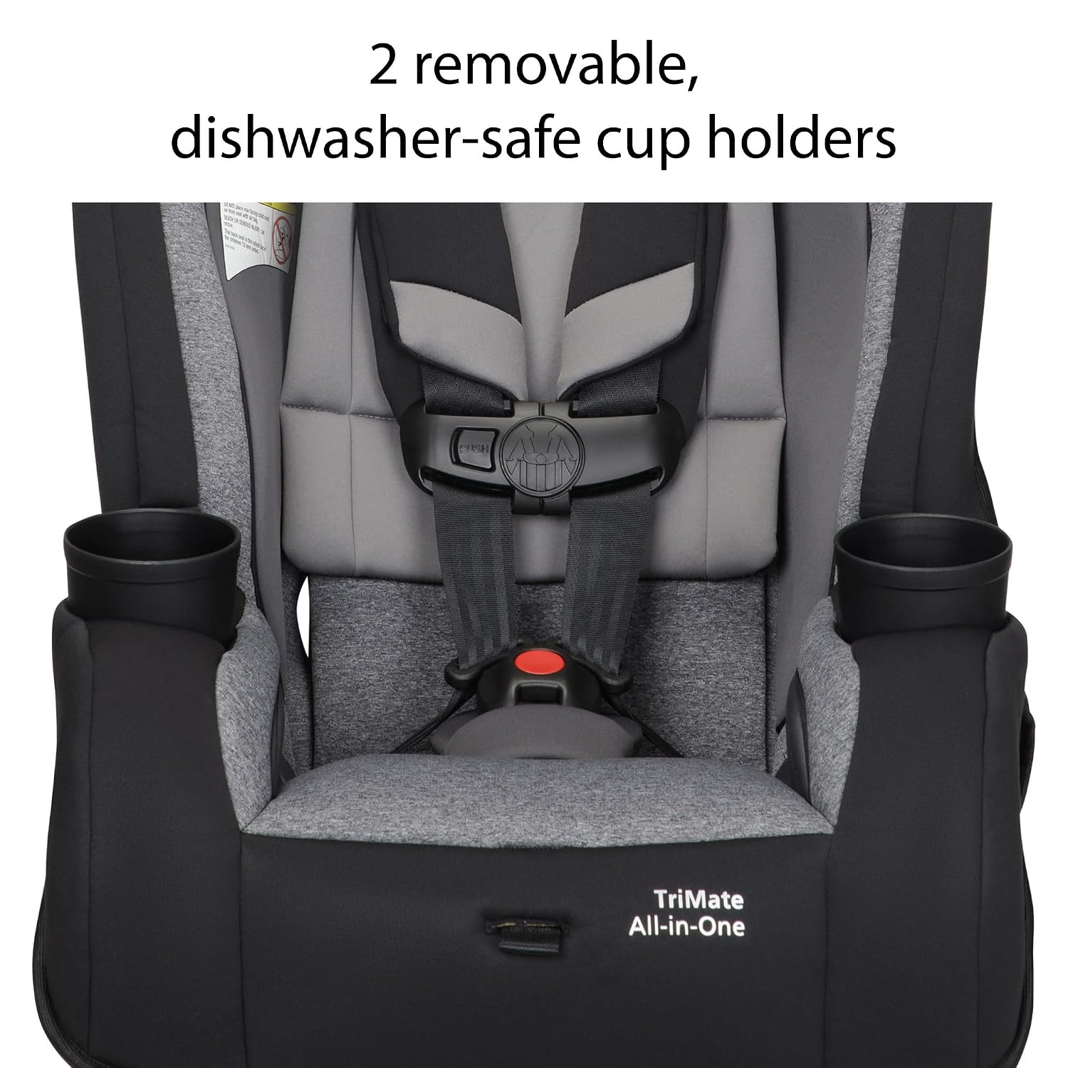 Safety 1st Convertible Car Seat, Convert from Rear to Forward Facing and Belt-Positioning Booster, High Street, From Birth to Age 10, TriMate