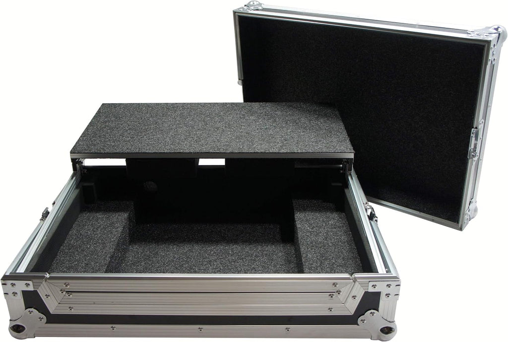 Harmony Audio HCNS6IILT Flight Glide Laptop Stand DJ Custom Case Compatible with Numark NS6 II