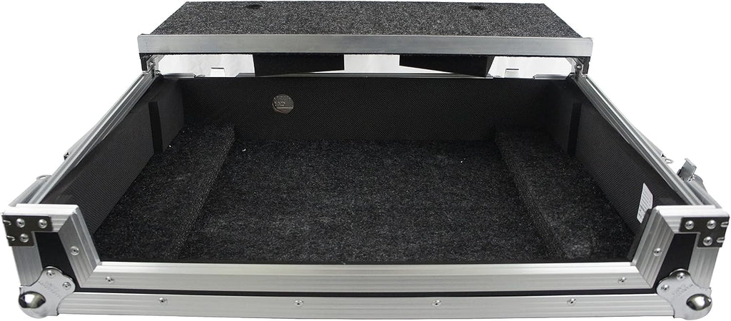 Harmony Audio Cases HCRNONEWLT Compatible With Rane One DJ Controller Flight DJ Road Custom Case With Laptop Tray