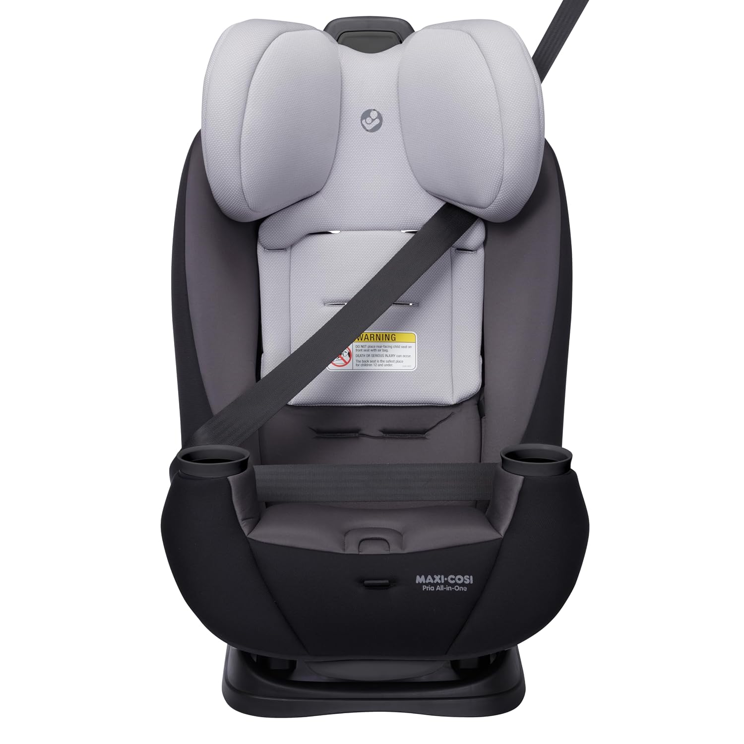 Maxi-Cosi Pria All-in-One Convertible Car Seat, Infant to Toddler Car Seat, Easy-Install Harness, Machine-Washable Cover, 5-100 lbs, Blackened Pearl