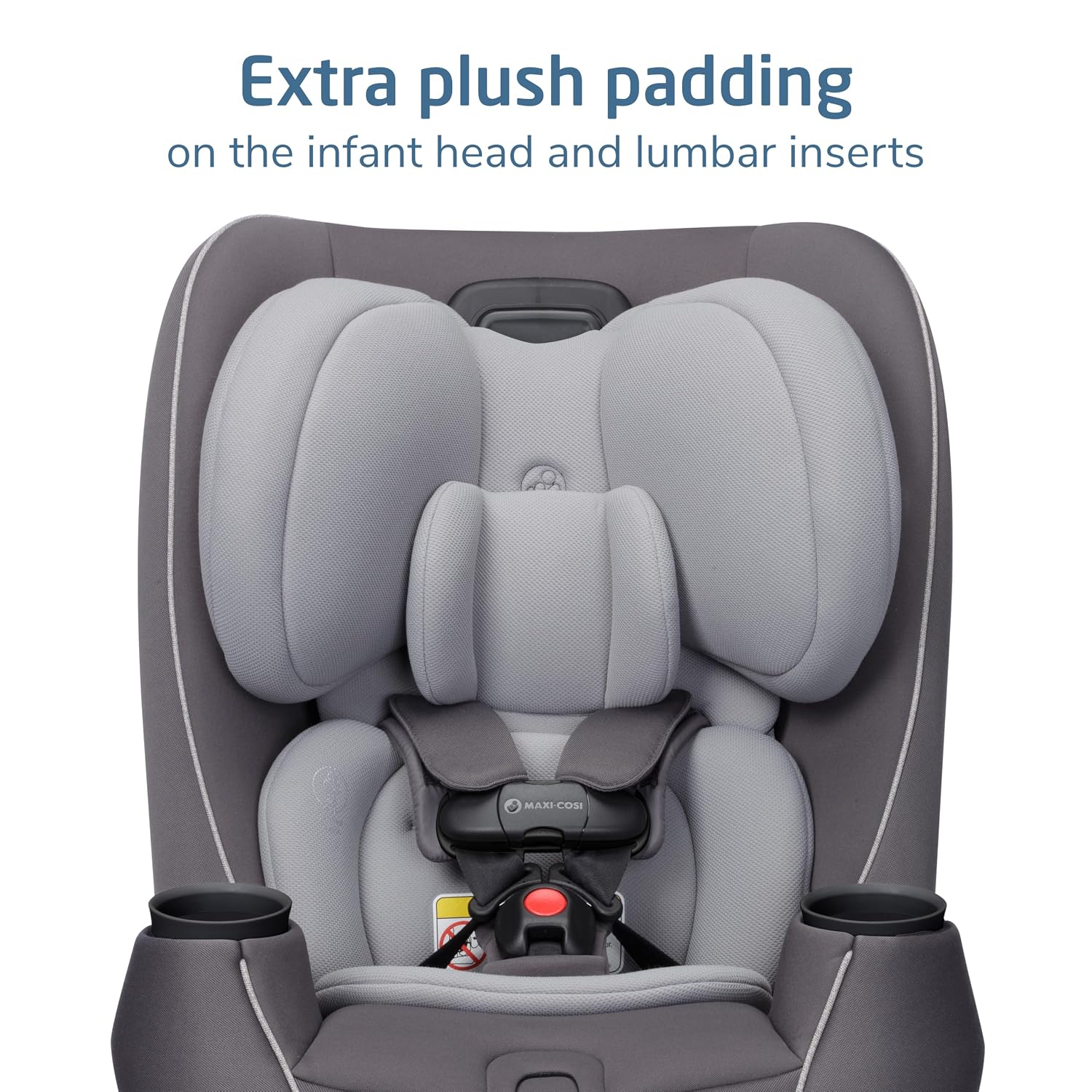 Maxi-Cosi Pria Max 3-in-1 Convertible Car Seat, Infant to Toddler Car Seat, ClipQuick Magnetic Chest Clip, Quick-Install Latch, Machine-Washable Cover, 5-100 lbs, Escargot