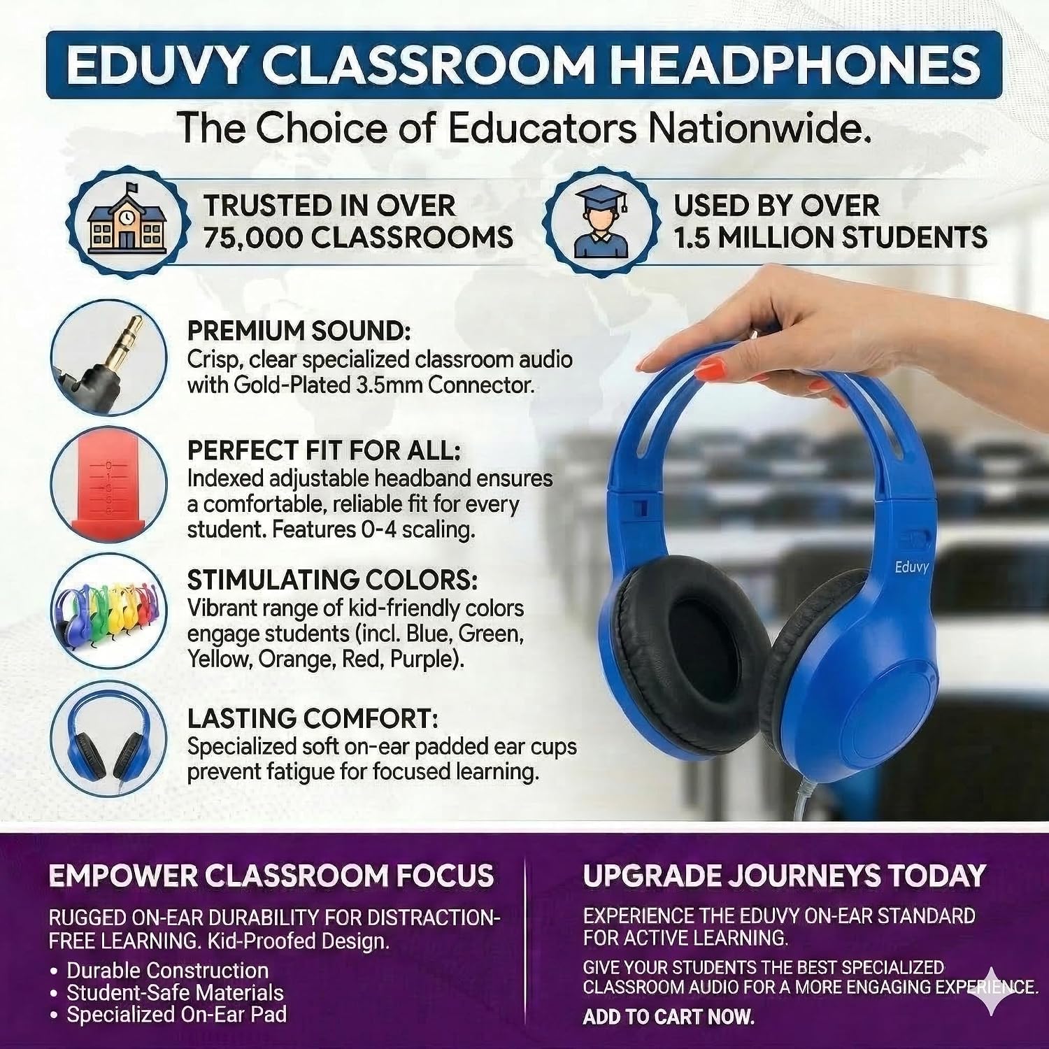Bulk Headphones for Classroom with Microphone, Heavy-Duty School Pack Wired Headphones for Students. Teacher Must Haves Supplies from Elementary to College (24 Pack Mixed Color)