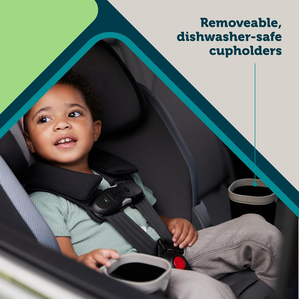 Safety 1st Turn and Go 360 DLX Rotating All-in-One Convertible Car Seat, Sand Bucket