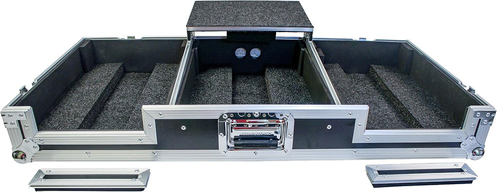 Harmony Audio Cases HC2CDJ3KDJM900WLT Flight Laptop Tray Case fits Pioneer DJM-900NXS2