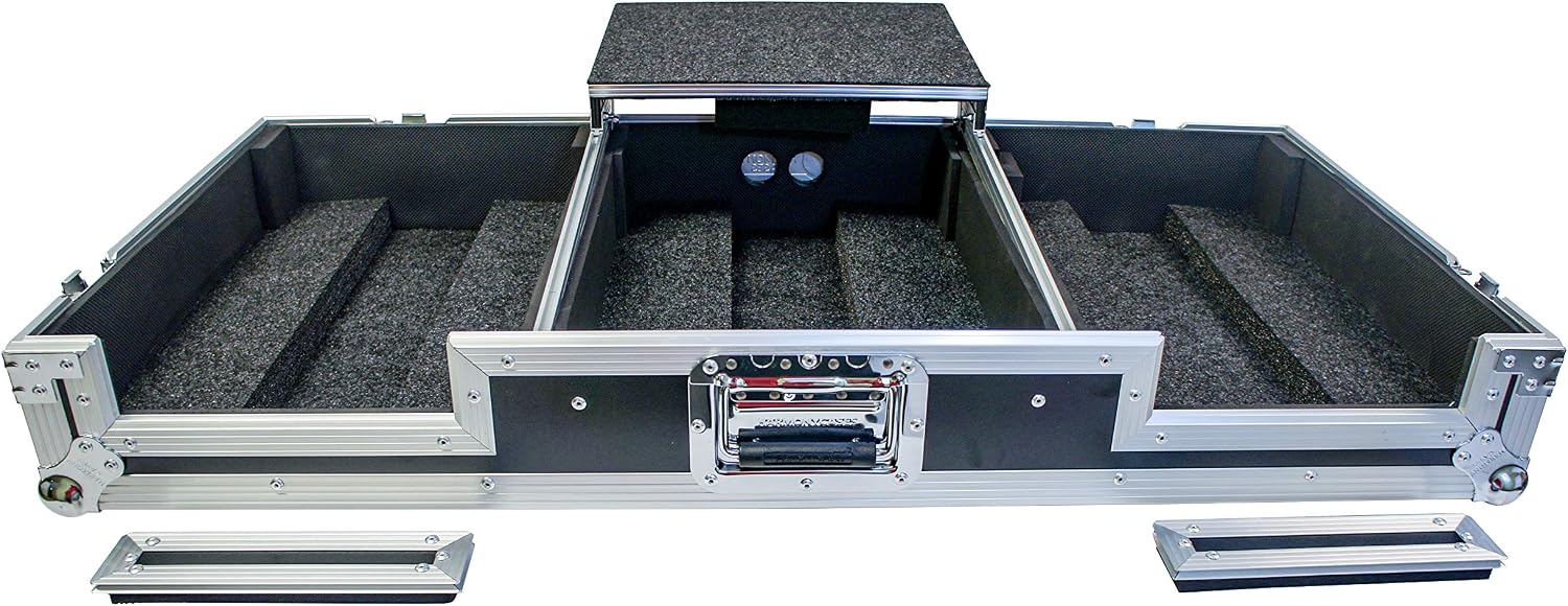 Harmony Audio Cases HC2CDJ3KDJM900WLT Flight Laptop Tray Case fits Pioneer DJM-900NXS2