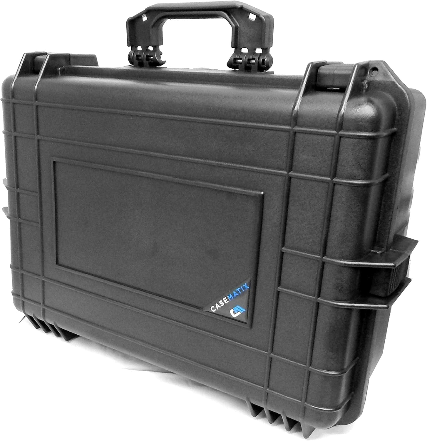 CASEMATIX Waterproof Audio Mixer Case Compatible with Behringer Xenyx X1222USB X1622USB X1204USB Channel Interface Fits 17.0' x 12.1' x 5.0' Mixing Board and Accessories