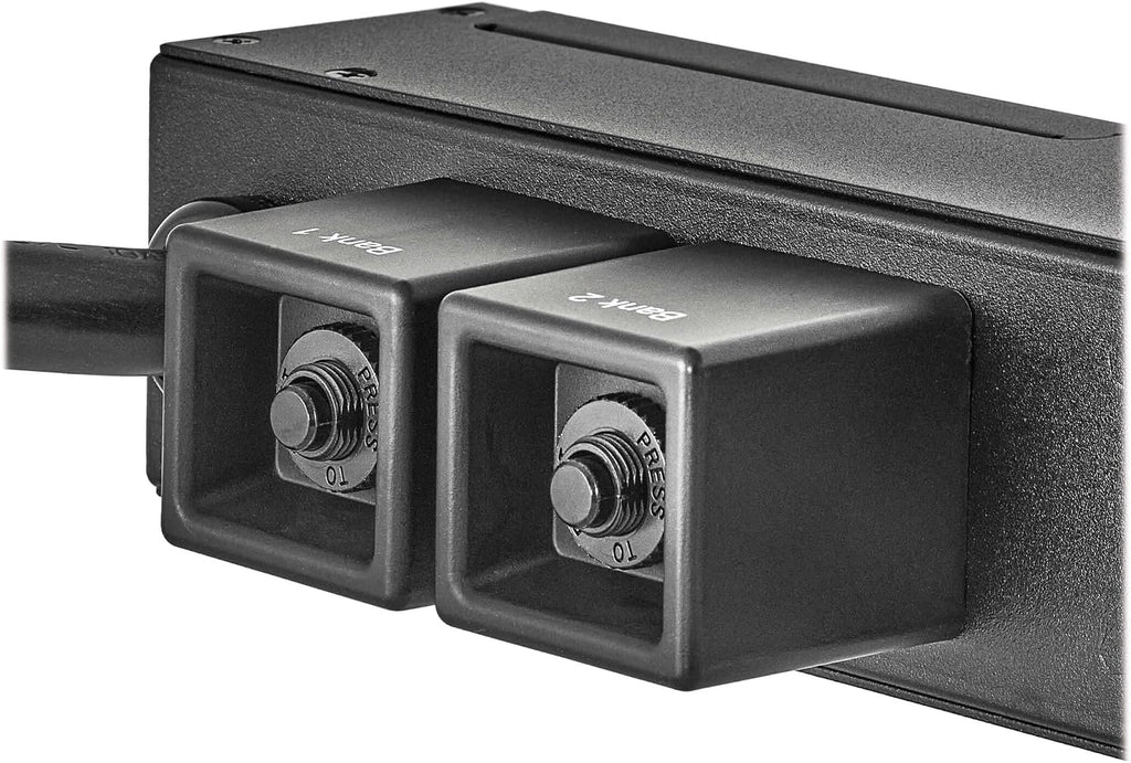 Tripp Lite 2.9kW Metered PDU 30A with Isobar Surge Protection, 3840 Joules, 120V, 24 Outlets Standard NEMA 5-15/20R, 10 ft. Power Cord (L5-30P), 0U Vertical Rackmount, 2-Year Warranty (PDUMV30-ISO)