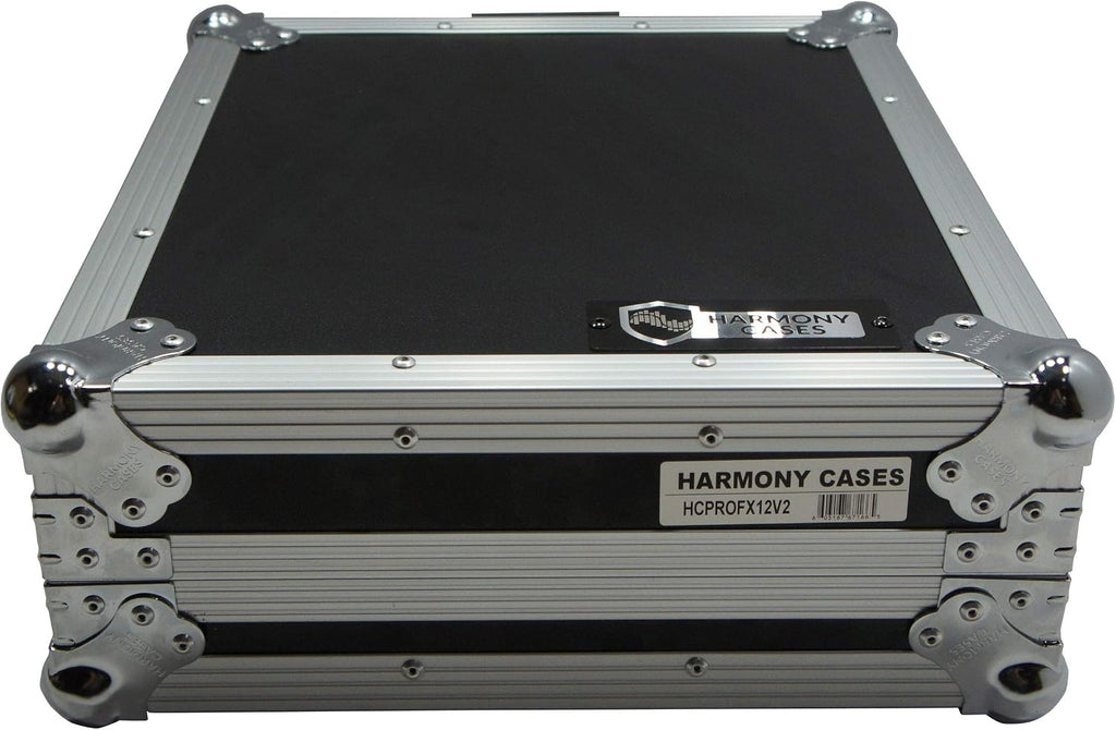 Harmony Audio Cases HCPROFX12V2-1 Compatible with Mackie PROFX12V2 Mixer Flight Transport Road Custom Case