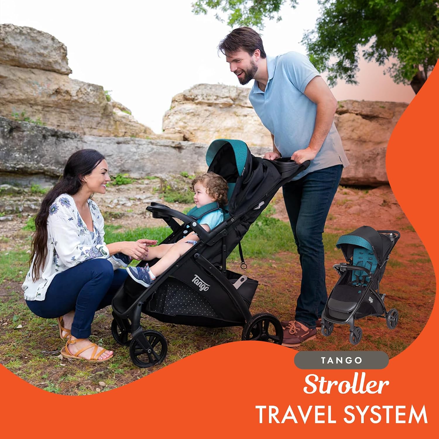Baby Trend Tango™ Stroller Travel System with Ally™ Infant Car Seat, Veridian