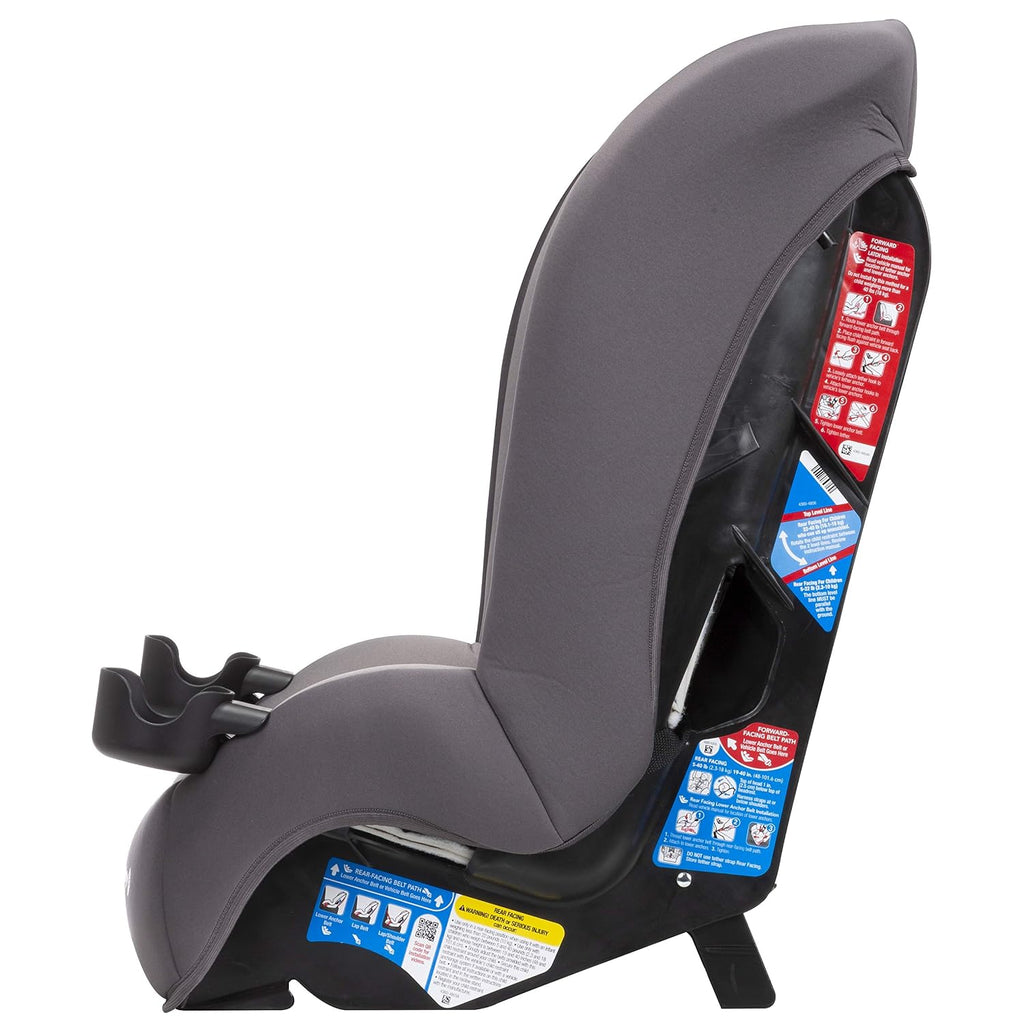 Safety 1st Jive 2-in-1 Convertible Car Seat, Rear Facing Car Seats for Babies (5-40 lbs, 19-40'), Forward Facing Carseat for Toddlers (22-65 lbs, 29-49'), Night Horizon