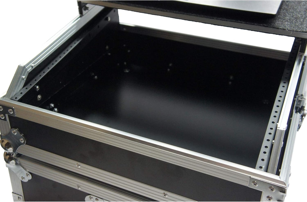 Harmony Audio HC19MIXLT Flight 11U Universal 19' Mixer Glide Laptop Stand Custom Case