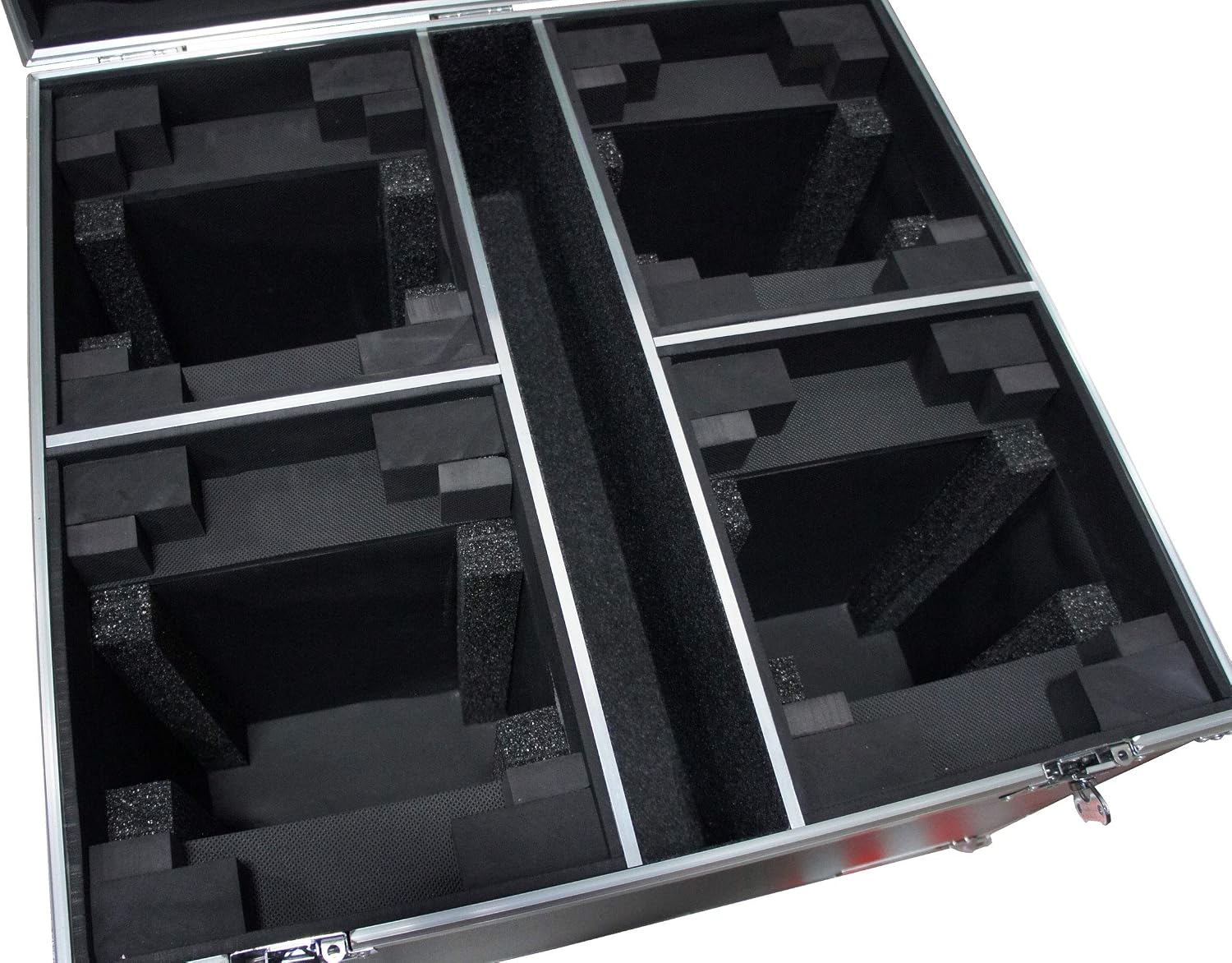 Harmony Audio Cases HC2CH140SR Flight Case Compatible with Chauvet Intimidator Beam 140SR x 4