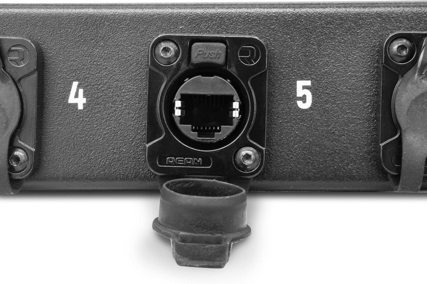 Elite Core EBO8 8-Channel EtherCON Breakout Panel, Shielded Cables (EC-EBO8-RS)