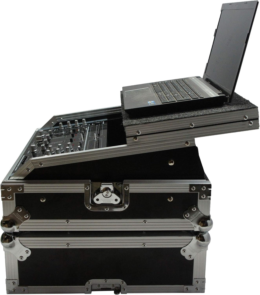 Harmony Audio HC19MIXLT Flight 11U Universal 19' Mixer Glide Laptop Stand Custom Case
