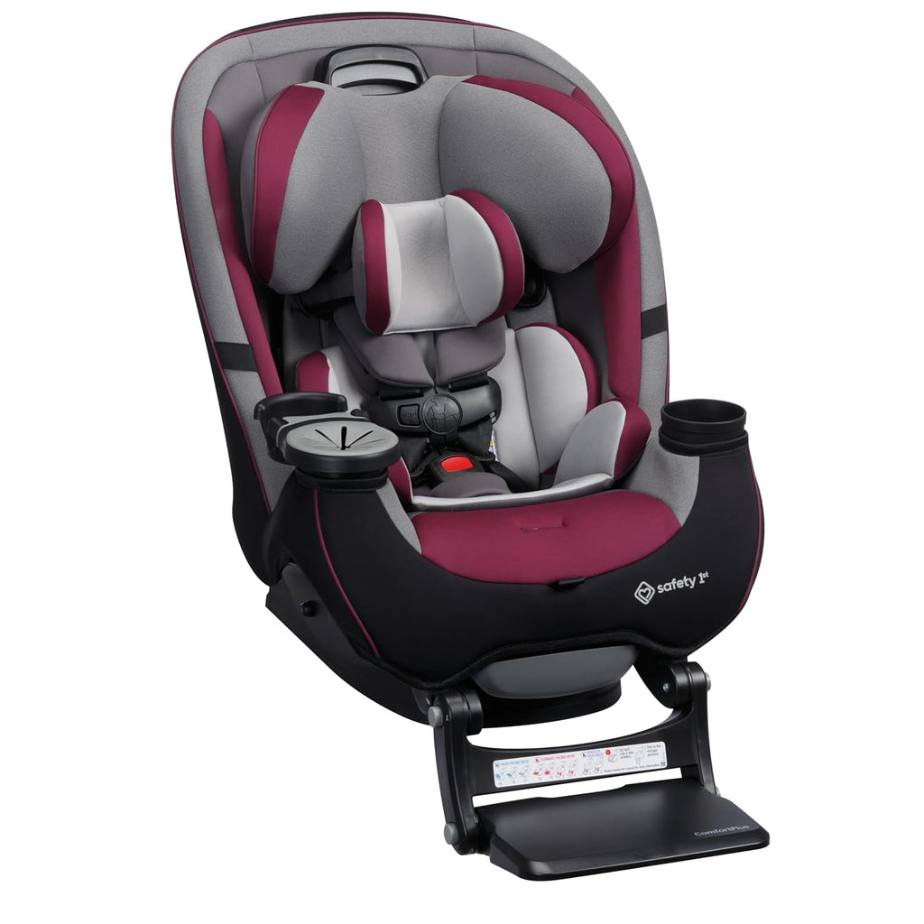 Safety 1st Grow and Go Extend 'n Ride LX All-in-One Convertible Car Seat, Winehouse