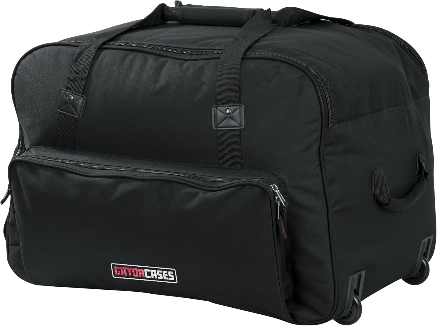 Gator Cases Rolling Speaker Bag for Small Format 12' Loudspeakers with Retractable Pull Handle (GPA-712SM)