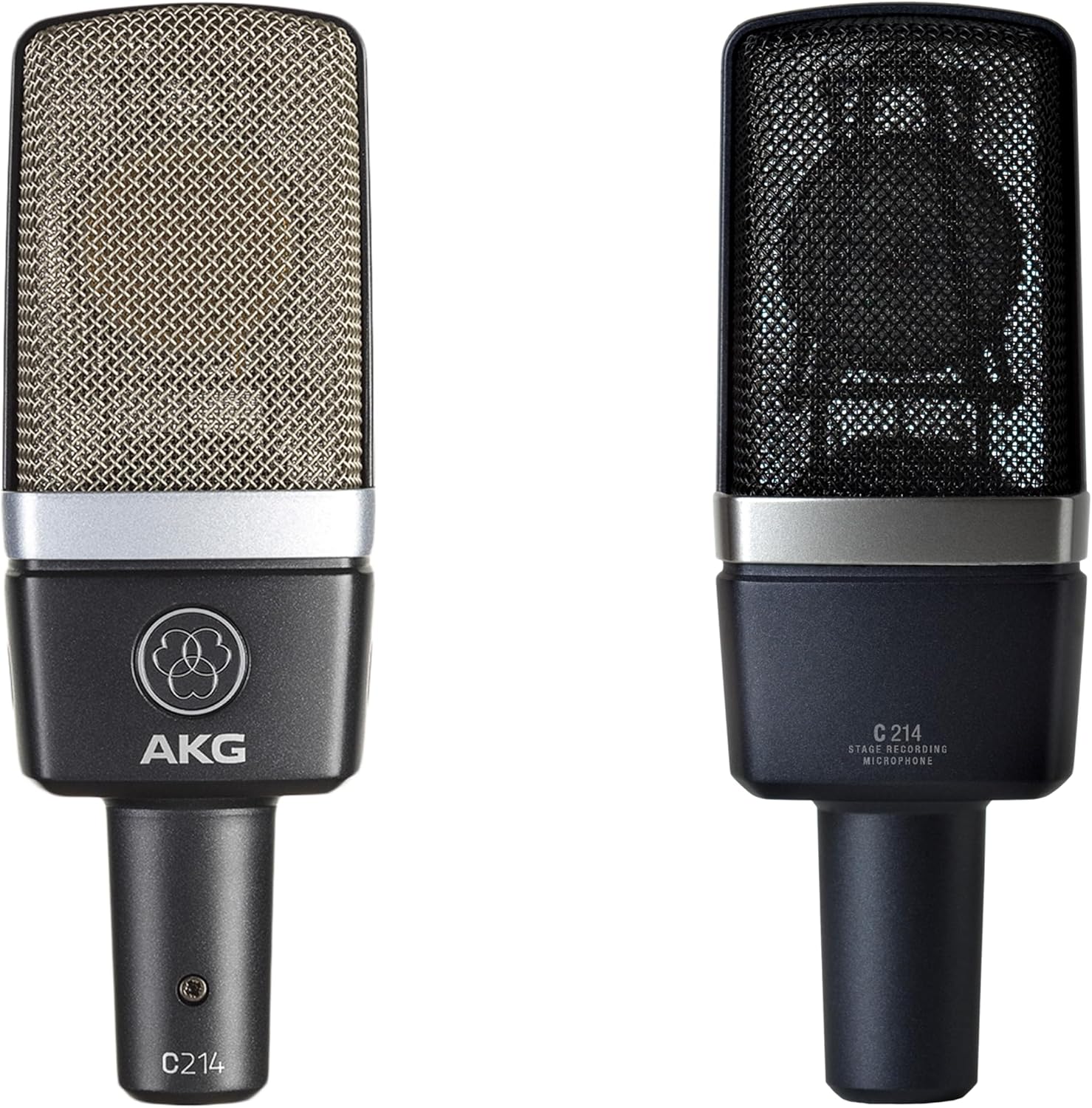 AKG Pro Audio C214 Professional Large-Diaphragm Condenser Microphone, Matched Pair, C214 Pair