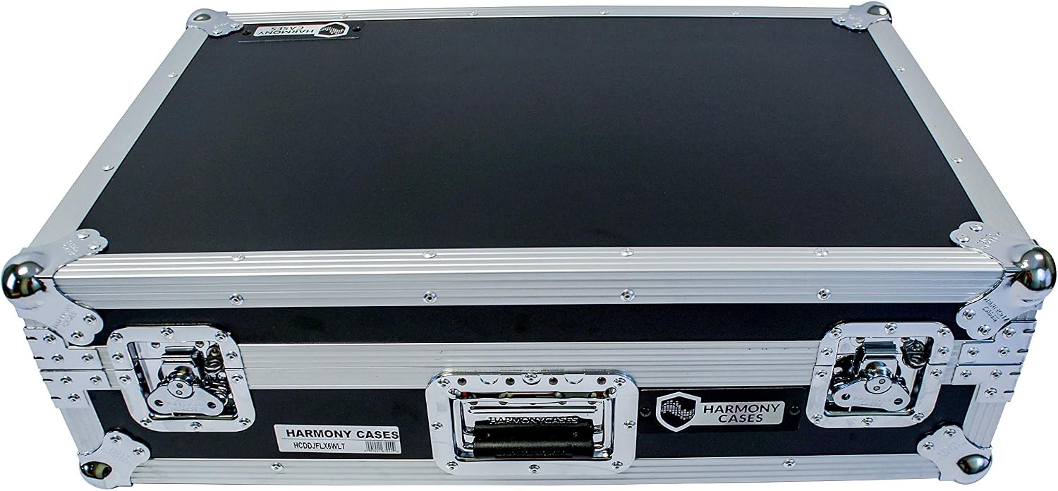 Harmony Audio HCDDJFLX6WLT Flight Glide Laptop Tray DJ Custom Case Pioneer DDJ-FLX6