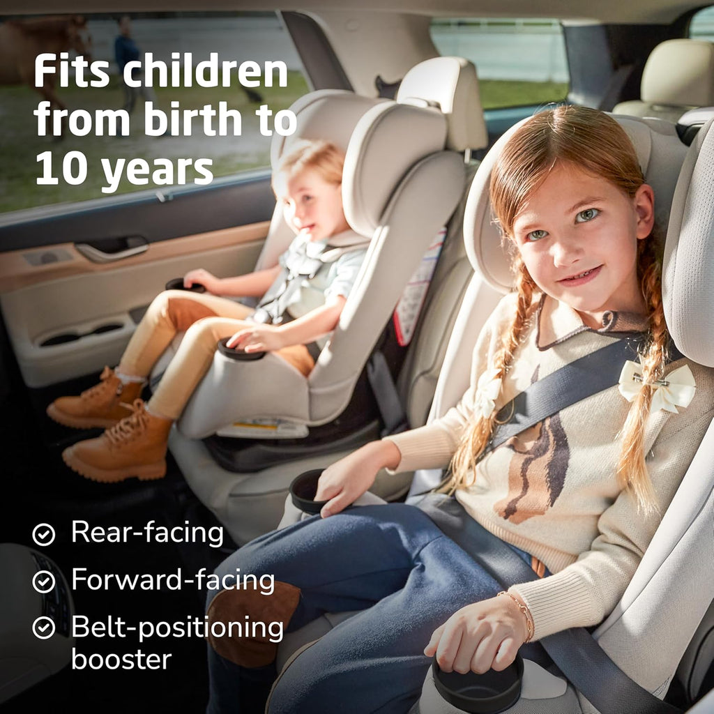 Maxi-Cosi Pria All-in-One Convertible Car Seat, Infant to Toddler Car Seat, Easy-Install Harness, Machine-Washable Cover, 5-100 lbs, Sea Scape