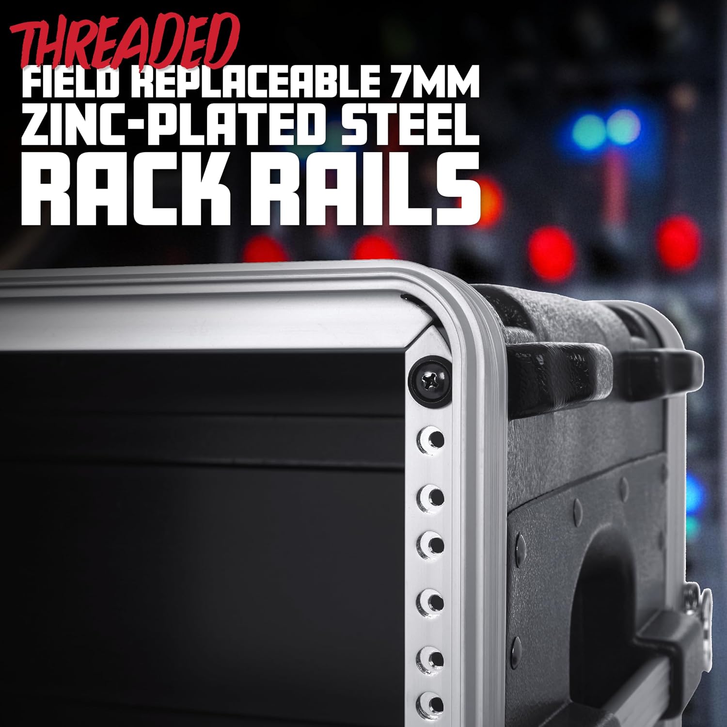 Gator Cases Lightweight Molded 12U Rack Case with Heavy Duty Latches, Standard 19.25' Depth (GR-12L)
