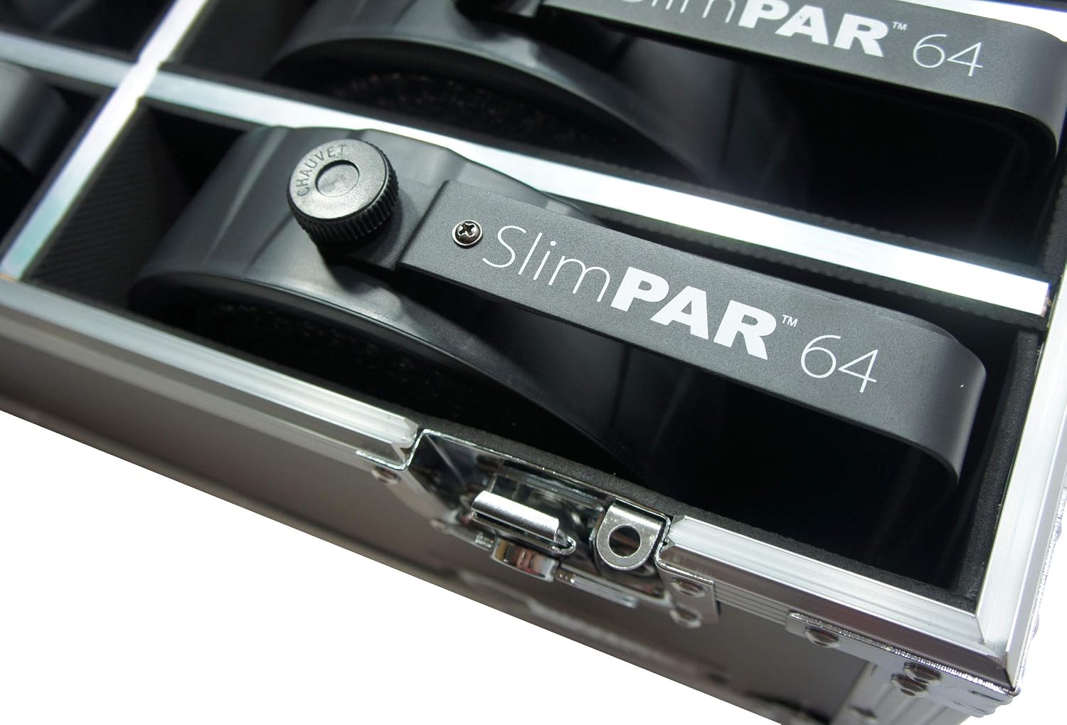 Harmony Audio HC8SLIMPAR64 Lighting 8 Space Slimpar Can Light Flight Custom Case New