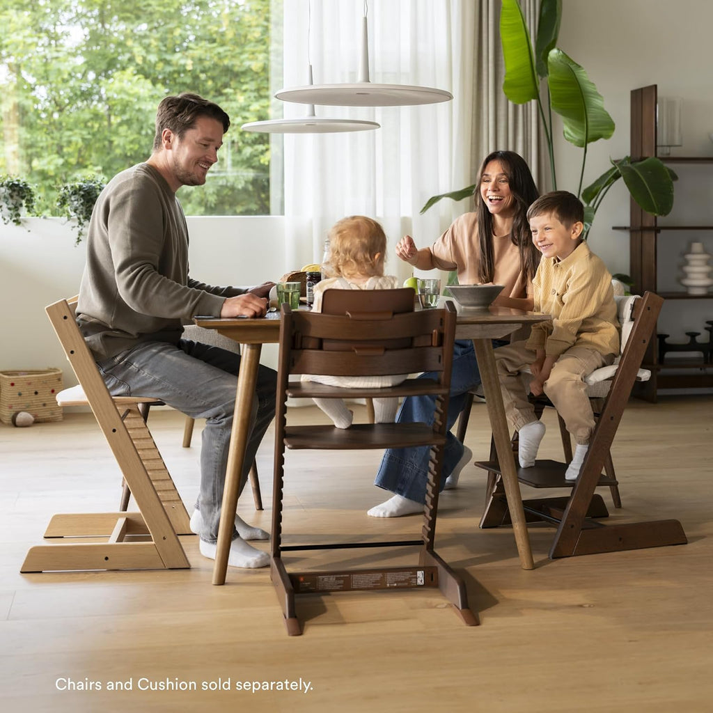 Stokke Tripp Trapp Baby Set 2, Warm Brown - Ages 6-36 Months - Convert The Tripp Trapp Chair into a Comfortable High Chair - Includes Stokke Harness 2